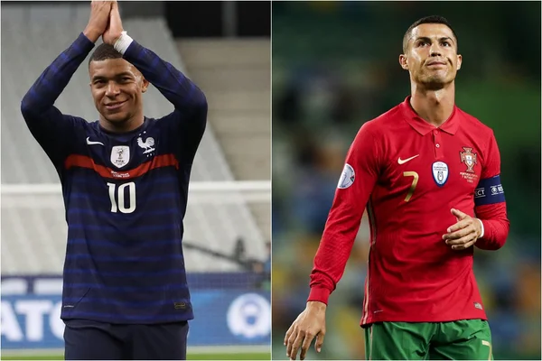 Mbappé e Cristiano Ronaldo