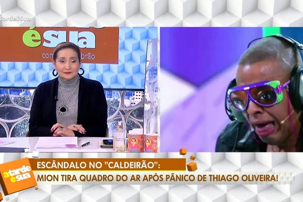 Sonia Abrão critica quadro Toque de Caixa, do Caldeirão