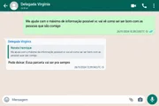 A delegada manteve uma relação de colaboração com o líder do PCC