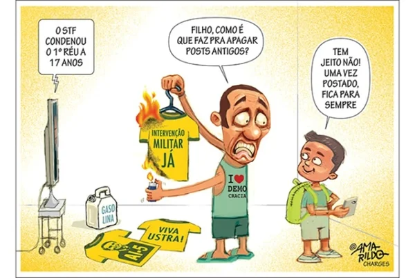Charge do Amarildo