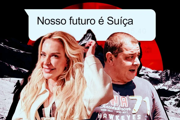 Lulinha e Roberta Luchsinger