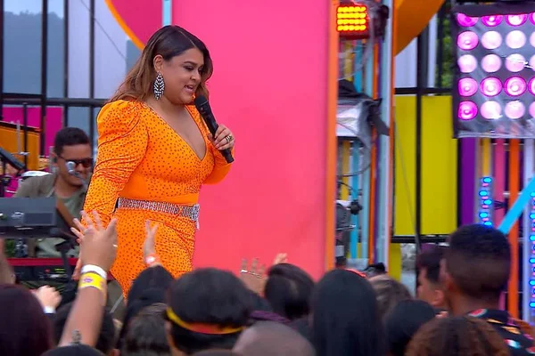 Preta Gil no palco do Só Toca TOP