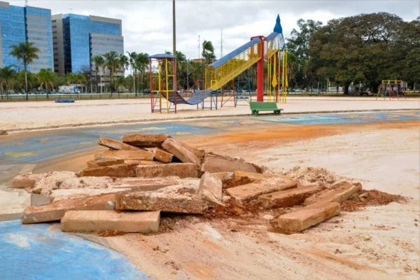 Projeto prevê campo de futebol e nova pista de cooper no Parque da Cidade