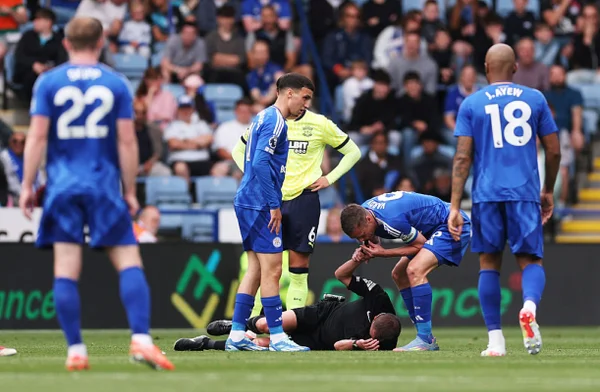 Imagem colorida de Jamie Vardy, capitão do Leicester- Metrópoles