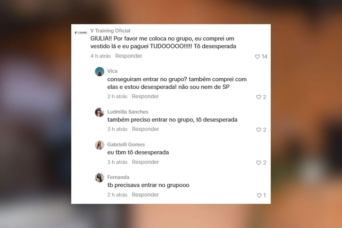Usuárias do TikTok afirmam estarem enfrentando o mesmo problema Usuárias do TikTok afirmam estarem enfrentando o mesmo problema