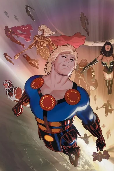 <b>The Eternals.</b> Chloé Zhao, do sucesso <i>indie</i> Domando o Destino (2017), deve comandar um filme baseado nos Eternals, personagens criados por Jack Kirby nos anos 1970 cujas origens remetem diretamente à criação da vida na Terra. As gravações devem começar no segundo semestre <b>The Eternals.</b> Chloé Zhao, do sucesso <i>indie</i> Domando o Destino (2017), deve comandar um filme baseado nos Eternals, personagens criados por Jack Kirby nos anos 1970 cujas origens remetem diretamente à criação da vida na Terra. As gravações devem começar no segundo semestre
