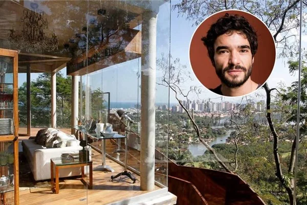 Casa na árvore de Caio Blat faz sucesso em site de aluguel. Veja fotos