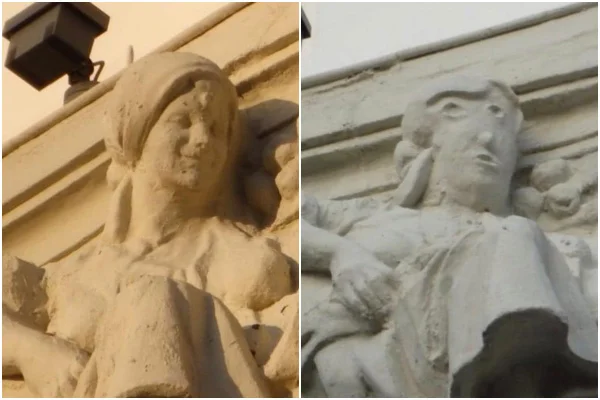 Cabeça de batata: restaurador desfigura antiga escultura e gera revolta