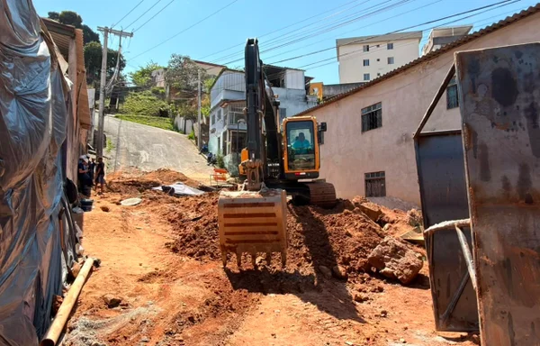 copasa obra adutora nova granada