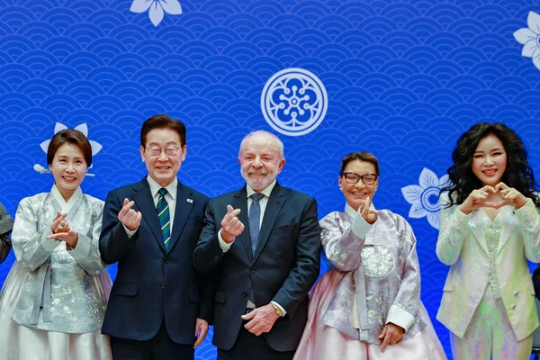 Banquete de Estado oferecido pelo Presidente da República da Coreia, Lee Jae-myung, e pela senhora Kim Hea Kyung em homenagem ao Presidente da República e à senhora Janja Lula da Silva