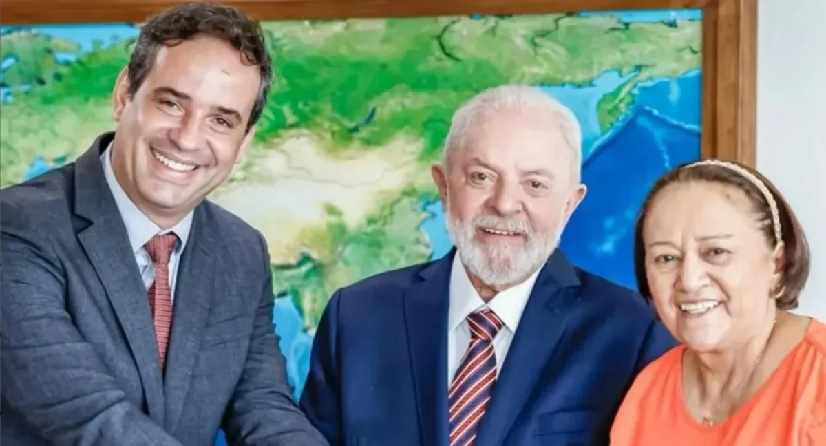 O pré-candidato Cadu Xavier, o presidente Lula e governadora do Rio Grande do Norte, Fátima Bezerra O pré-candidato Cadu Xavier, o presidente Lula e governadora do Rio Grande do Norte, Fátima Bezerra