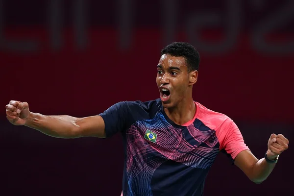 Ygor Coelho fatura 1º ouro do Brasil no badminton em Pan-Americanos