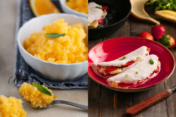 Cuscuz e tapioca