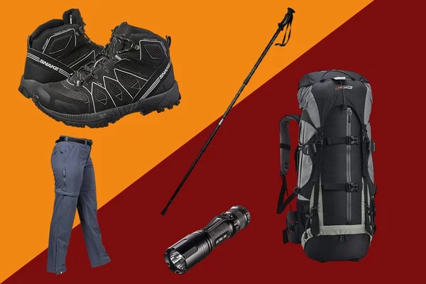 equipamentos de trilha