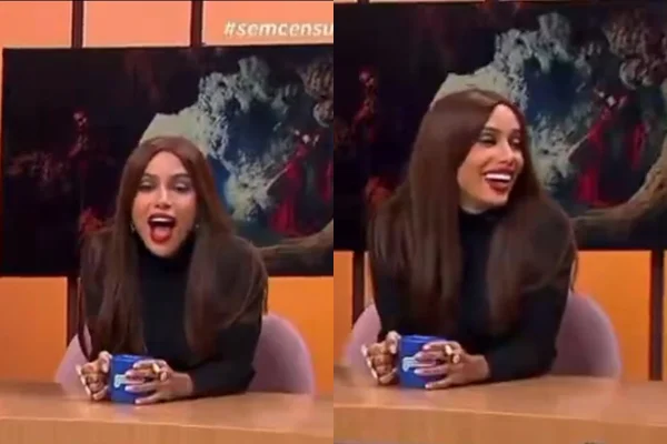 Imagem colorida de Anitta no Sem Censura- Metrópoles