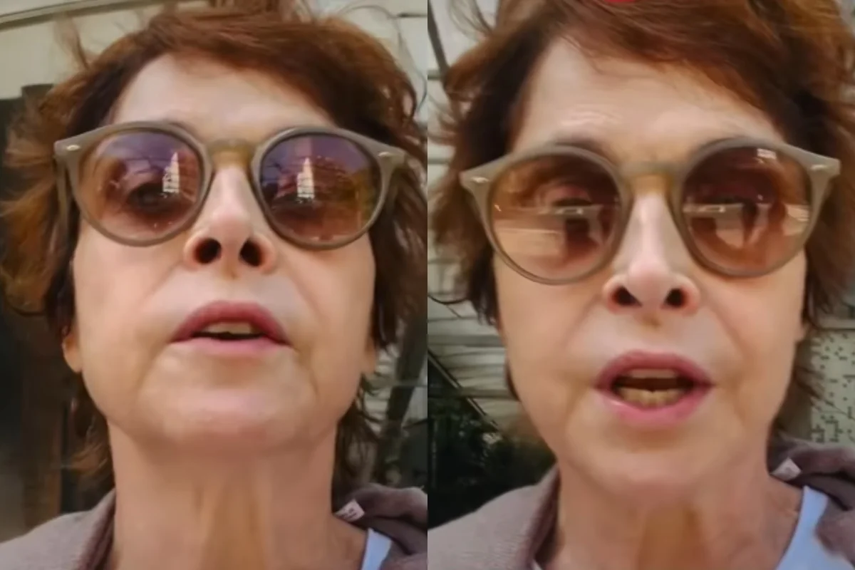 A atriz Drica Moraes A atriz Drica Moraes