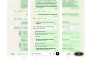 Em outra conversa, o falso advogado fala sobre o creditamento de causas Em outra conversa, o falso advogado fala sobre o creditamento de causas