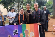 Membros da ICM São Paulo na 29ª Parada do Orgulho LGBTQIA+