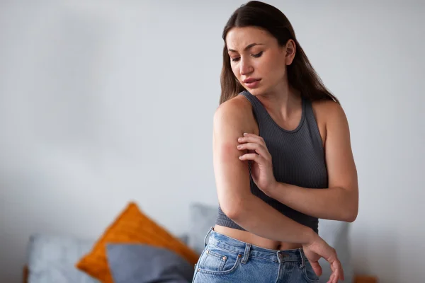 Mulher com doenças: inflamação tipo 2