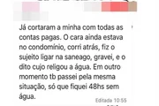 Moradores de Valparaíso denunciam cortes indevidos de água em condomínio - imagem 2 Moradores de Valparaíso denunciam cortes indevidos de água em condomínio - imagem 2