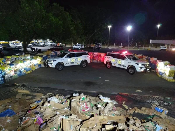 PM intercepta 12 toneladas de maconha na maior apreensão do ano em SP