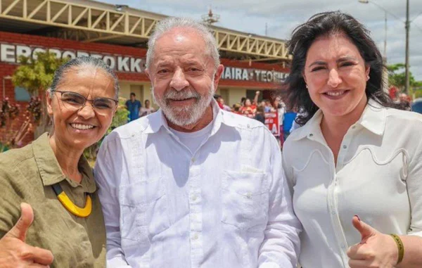 Simone Tebet e Marina Silva têm destaque durante eventos de Lula em MG