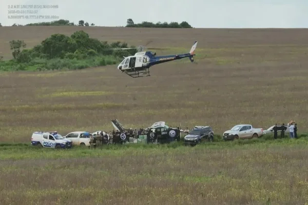 imagem colorida de operação da policia federal
