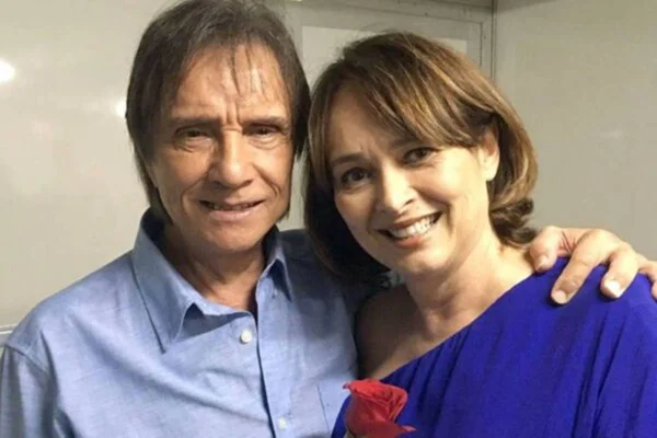 "Emocionante", diz Myrian Rios sobre visita à casa de Roberto Carlos - Metrópoles