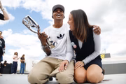 Felipe Gustavo e sua esposa