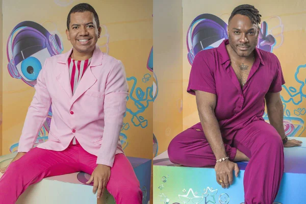 montagem com bruno e fred nicácio do bbb23 - metrópoles