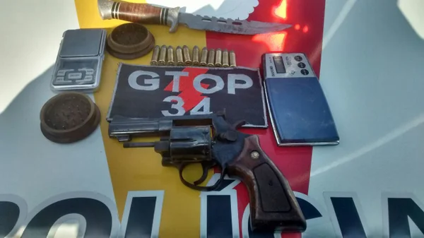 Menor é apreendido após tentar esconder revólver da polícia em Planaltina