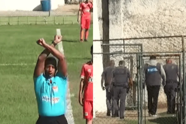 Árbitro sofre racismo durante partida e deixa jogo para prestar queixa