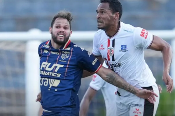 Imagem colorida da partida entre Grêmio Prudente x Primavera