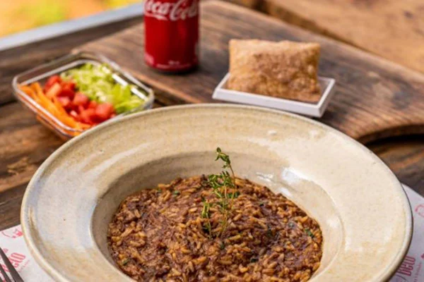 Arroz Caldoso de Costela