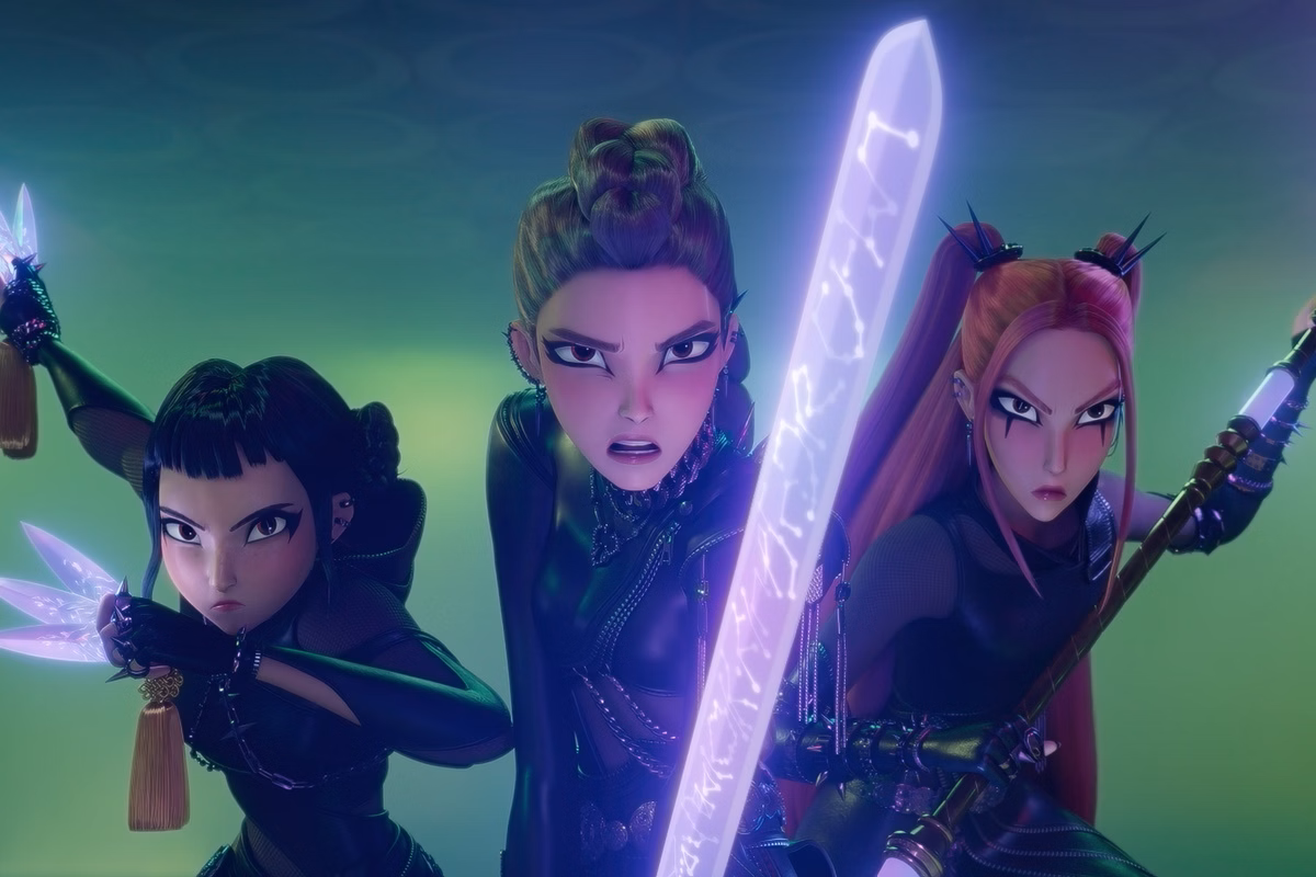 Guerreiras-do-K-Pop-5 Animação bate recorde e se torna o filme mais assistido da Netflix