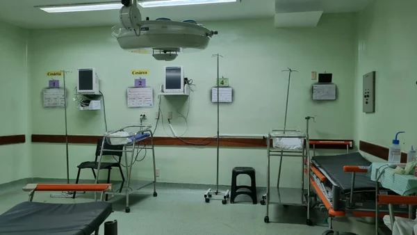 Quarto de hospital no HRSam
