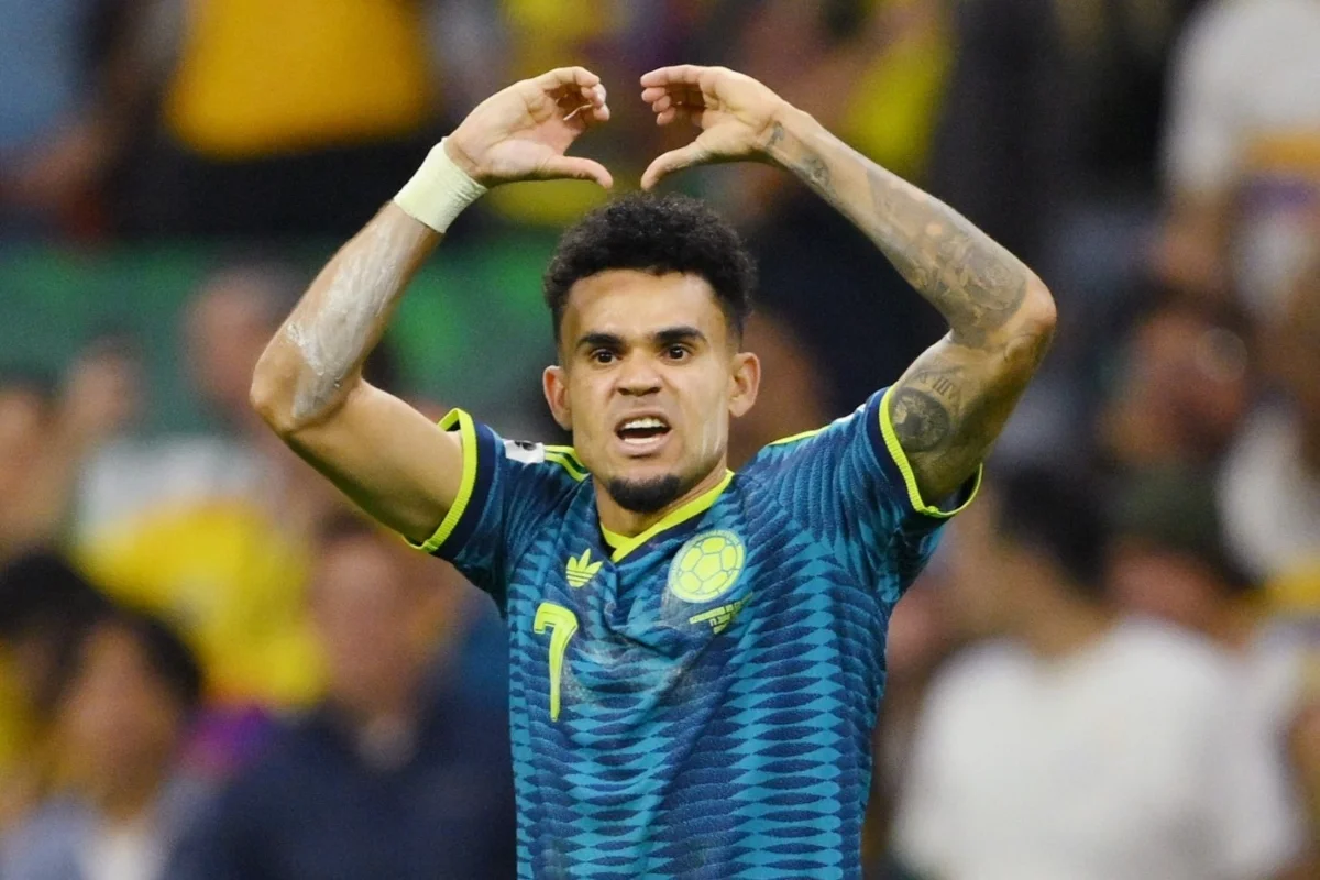 Luis Díaz brilhou contra o Uzbequistão Luis Díaz brilhou contra o Uzbequistão