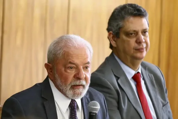 Lula e Márcio Macêdo