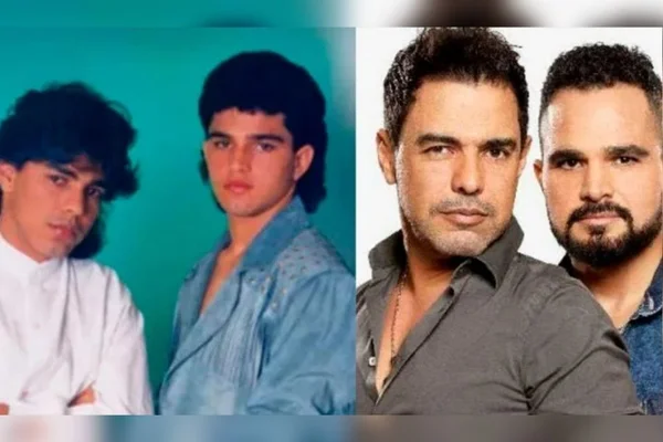 Veja o antes e depois dos ícones da música sertaneja