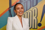 Larissa Manoela no evento de lançamento de Eta Mundo Melhor!, próxima novela das seis da Globo
