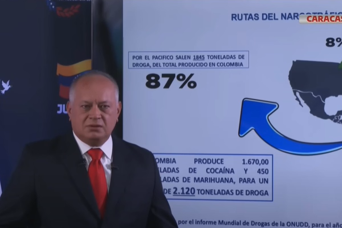 Ministro do Interior e Justiça da Venezuela, Diosdado Cabello