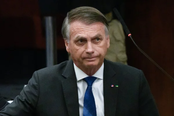 Primeira Turma 1 do Supremo Tribunal Federal STF comecou a interrogar os reus do nucleo 1 por participacao na suposta trama golpista jair bolsonaro mauro cid ramagem - Metrópoles