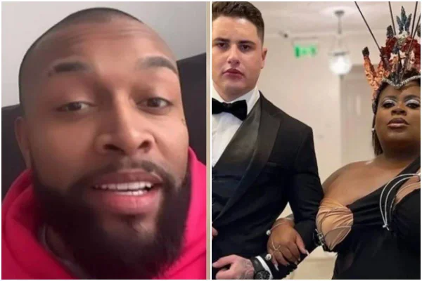 Foto colorida de Nego Di, Jojo Todynho e o marido-Metrópoles