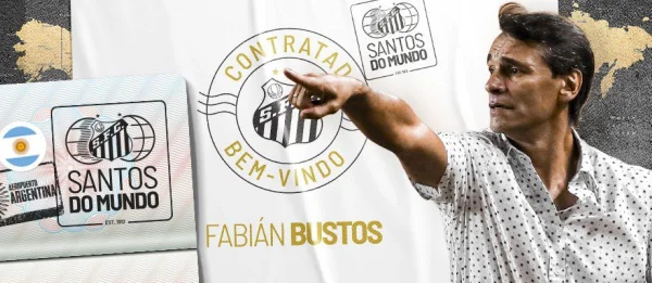Novo técnico: Santos anuncia a contratação do argentino Fabián Bustos