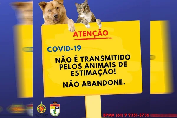 Arte gráfica alertando para notícias falsas