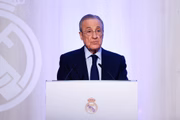 Florentino Pérez, presidente do clube, vai pagar 1 milhão de euros para cada atleta, caso o Real leve o título Florentino Pérez, presidente do clube, vai pagar 1 milhão de euros para cada atleta, caso o Real leve o título