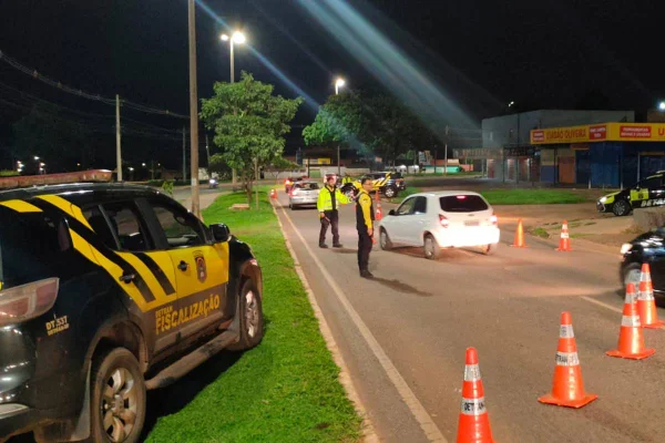 Detran autua 84 motoristas no fim de semana por dirigirem alcoolizados
