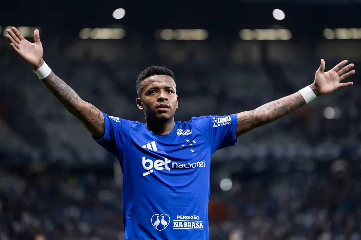 Arroyo fez o gol do Cruzeiro Arroyo fez o gol do Cruzeiro