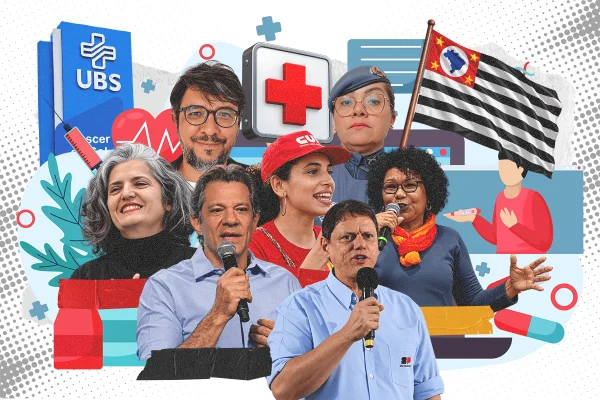 Candidatos ao governo de SP apresentam propostas para a área da Saúde - Metrópoles