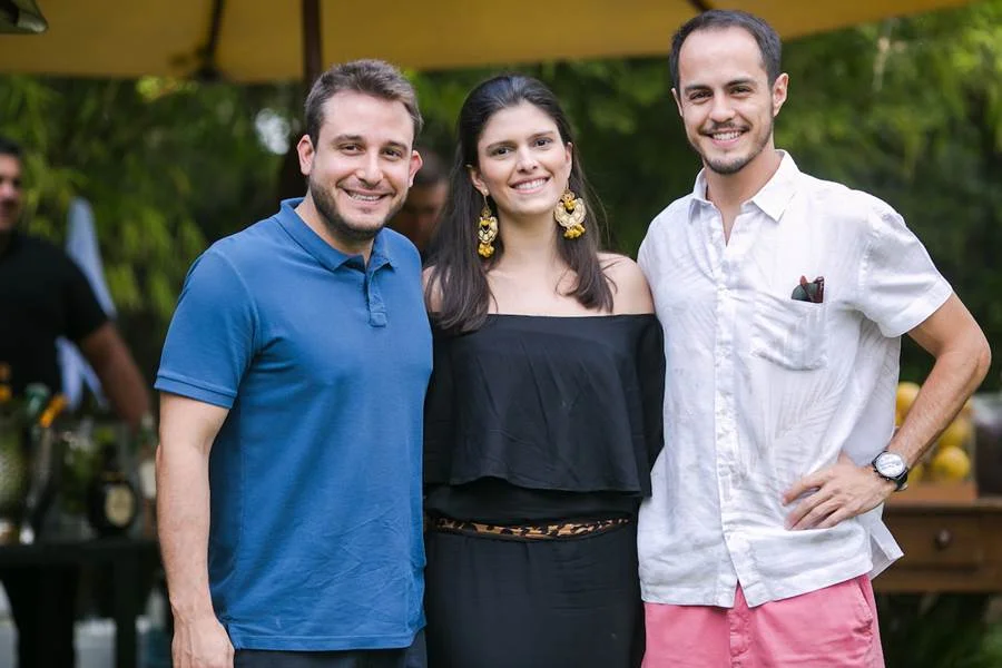 Rafael Lopes, Nathalie Lopes e Marcelo Carneiro Rafael Lopes, Nathalie Lopes e Marcelo Carneiro